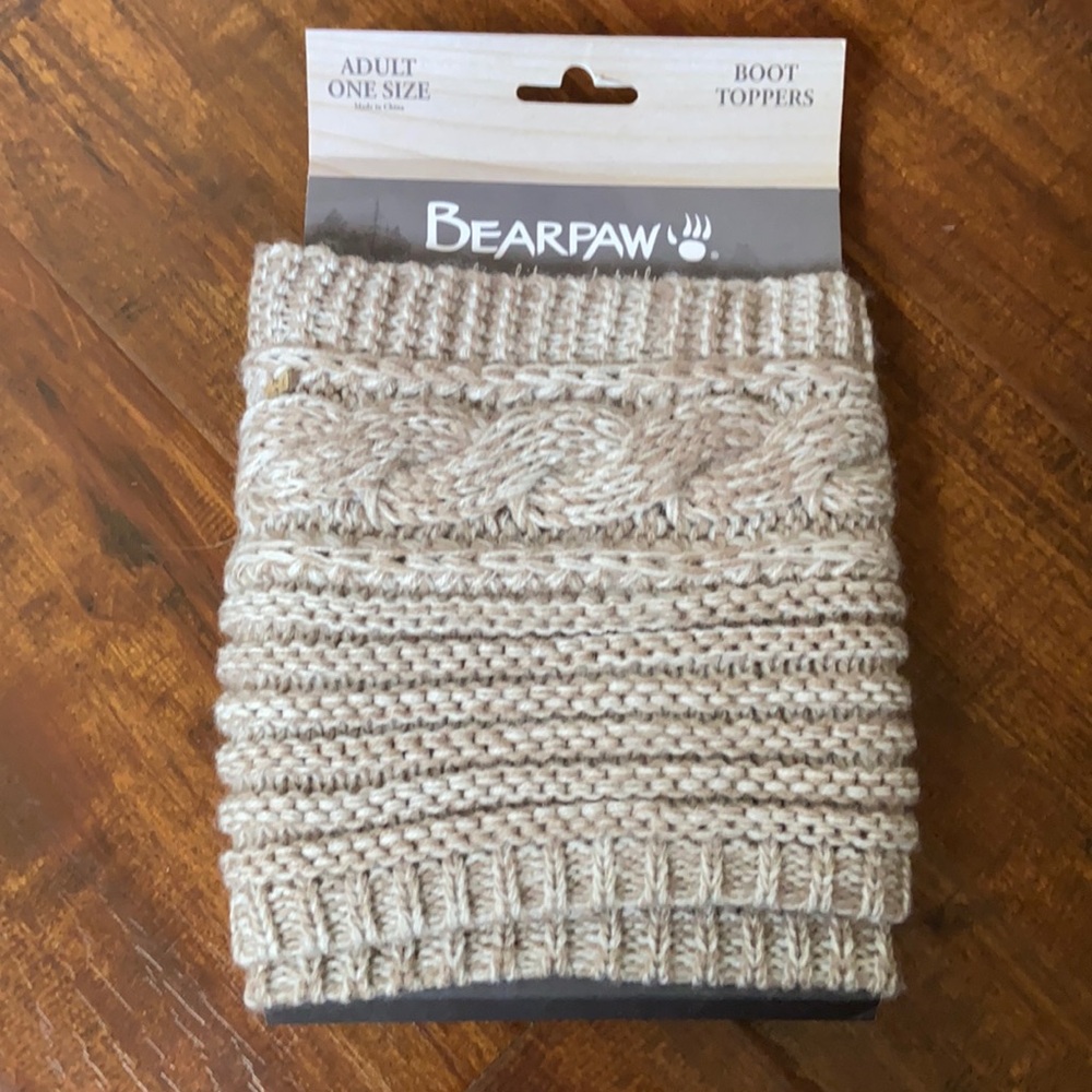 Women’s BearPaw Boot Toppers one size